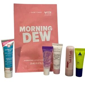 Morning Dew I Dew Care Face Mask Bundle First Aid Drunk Elephant Blistex